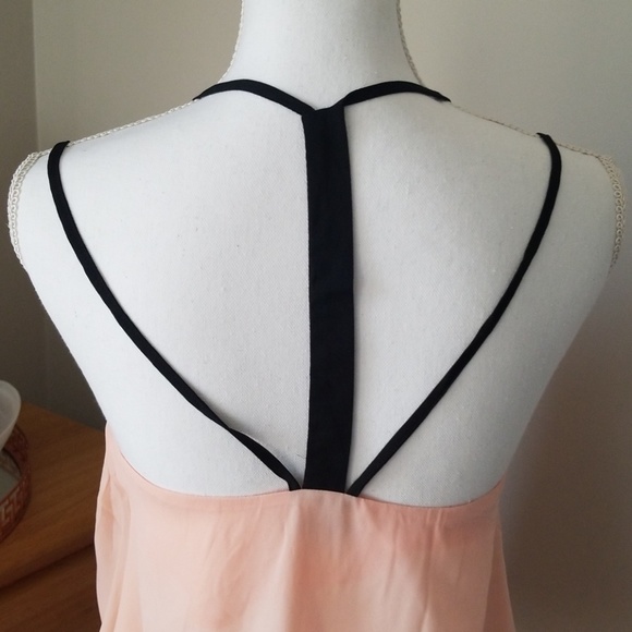 Tobi peach flowy tank top - Picture 4 of 7